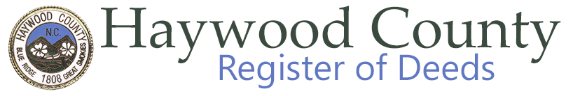 Haywood County Register of Deeds